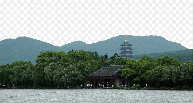 杭州西湖高清素材图