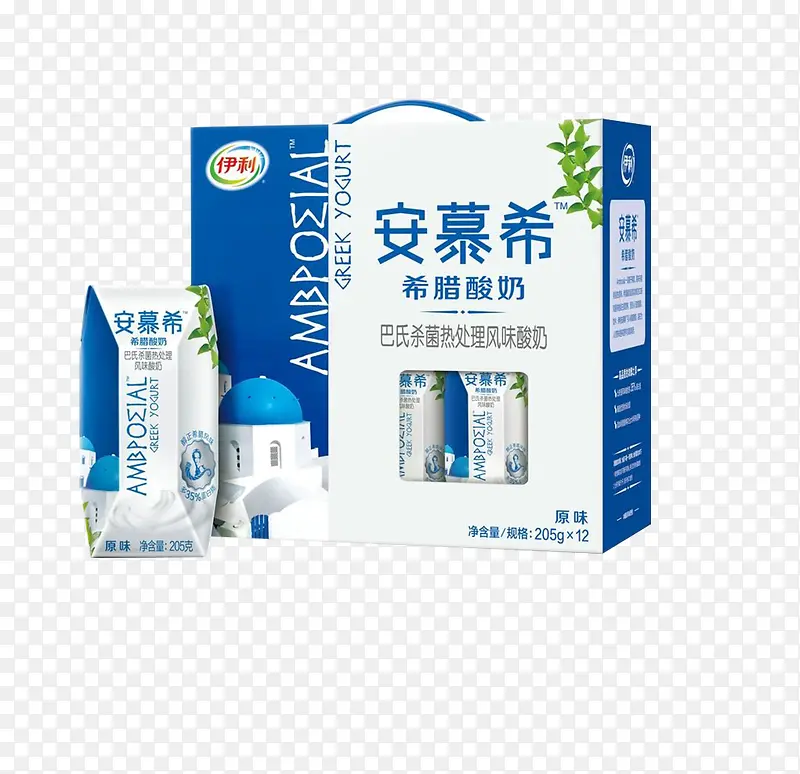 安慕希酸奶包装