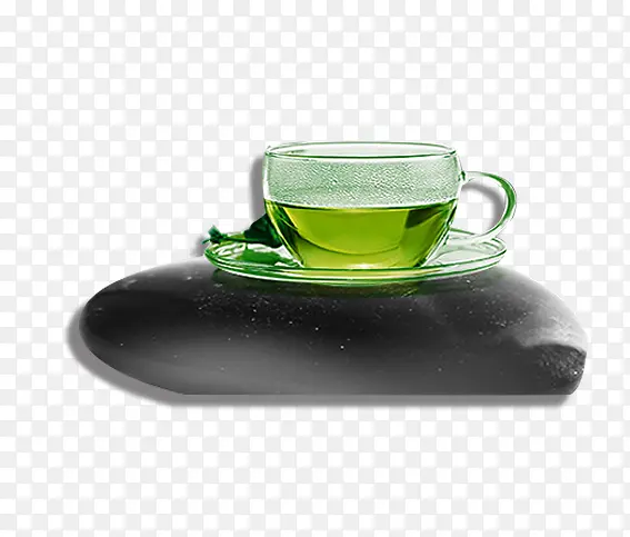 绿色的茶水