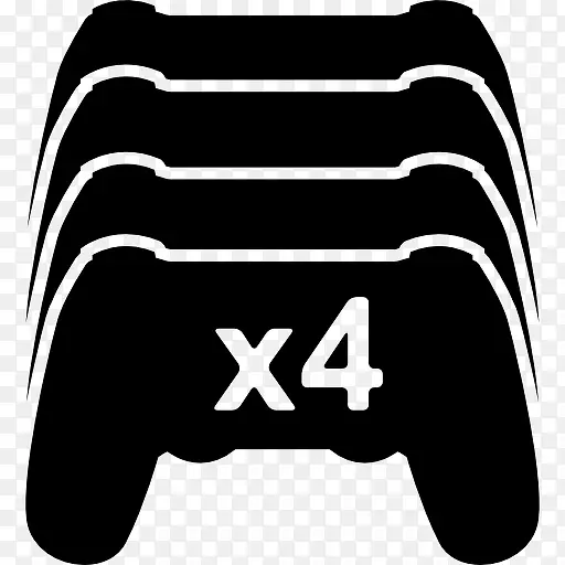 四PS游戏控制图标