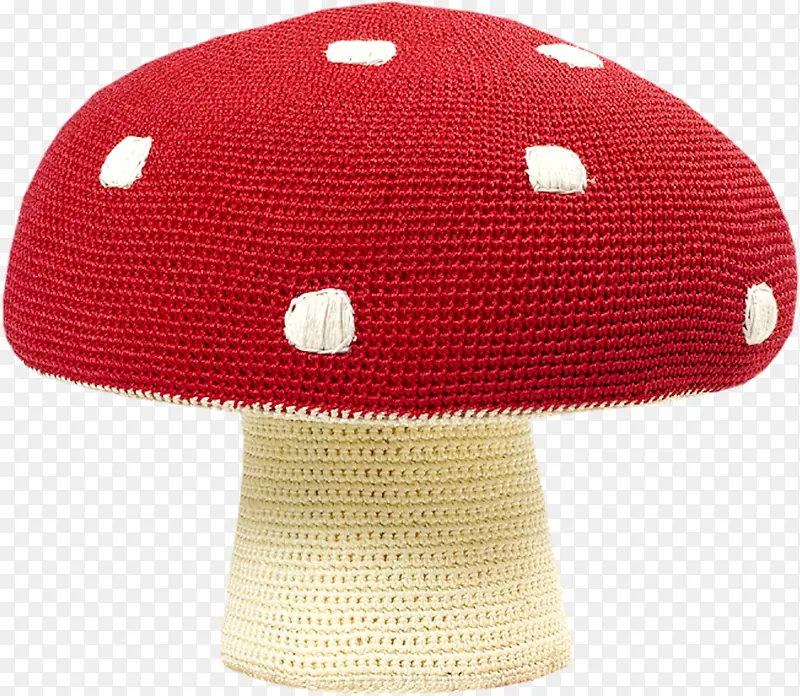 针织手工品蘑菇