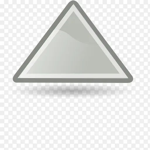 向上的三角形箭头图标