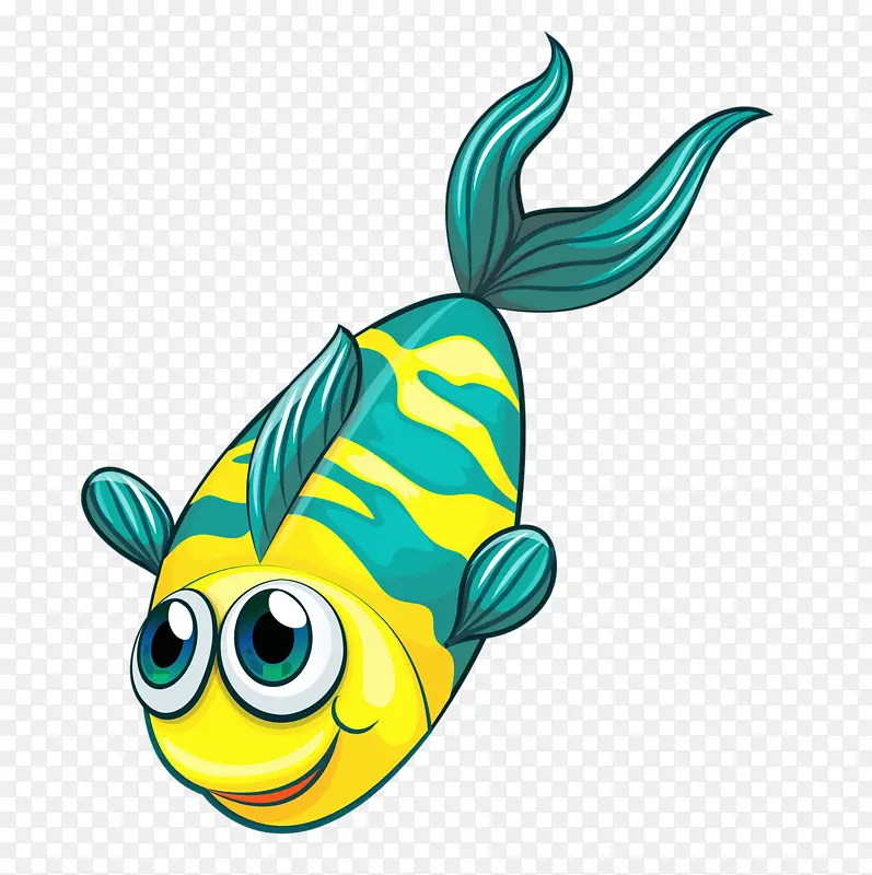 彩色条纹鱼