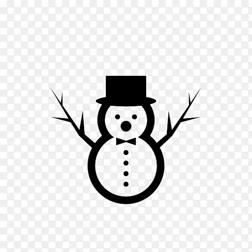 冬日可爱雪人 icon