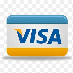 VISA银行卡图标