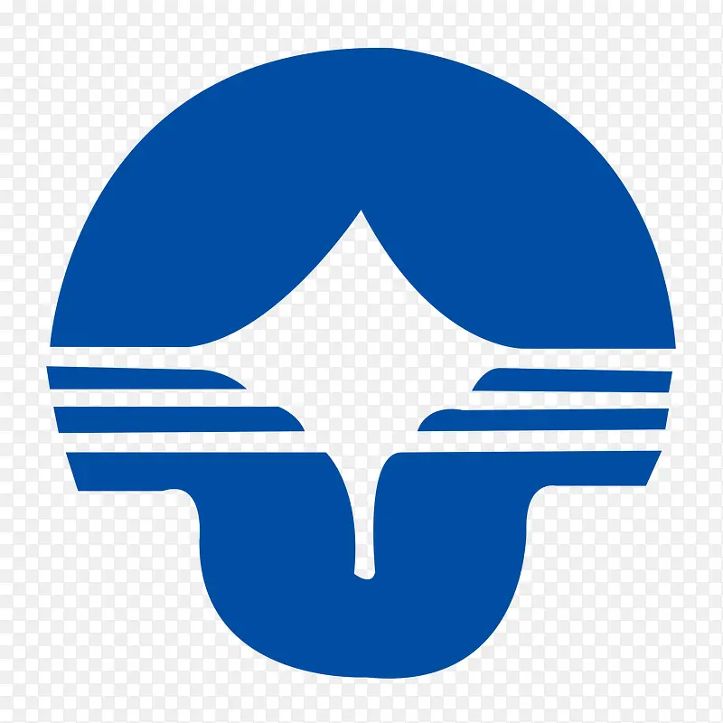 蓝色广州市商业银行logo