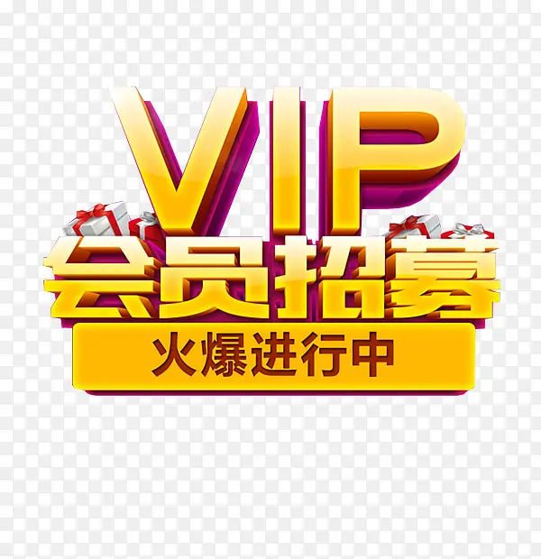 VIP会员招募