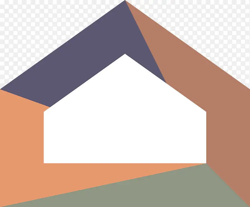 扁平化矢量社区logo图