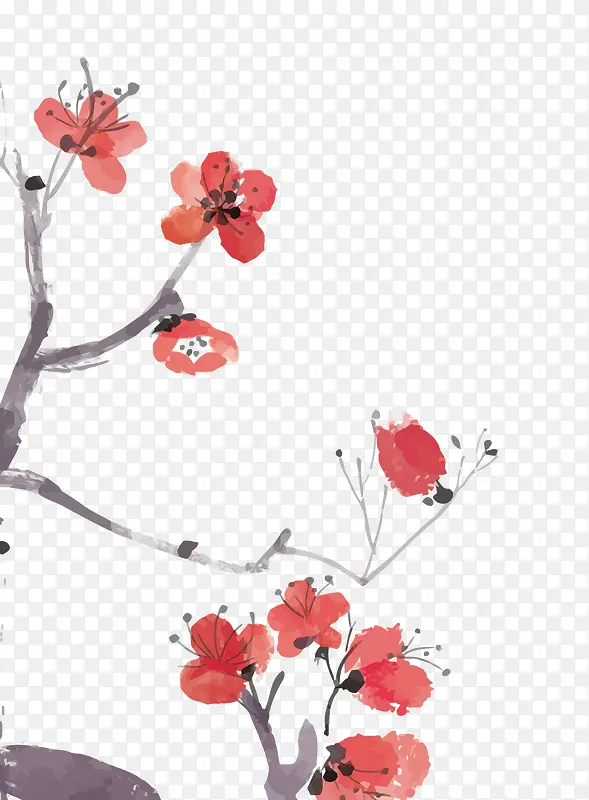矢量梅花