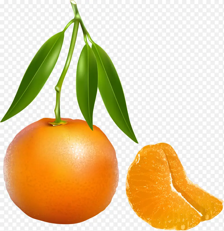 黄色橘子