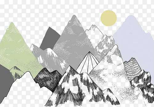 山峰PNG图片素材下载_图片编号ylvokzan-免抠素材网