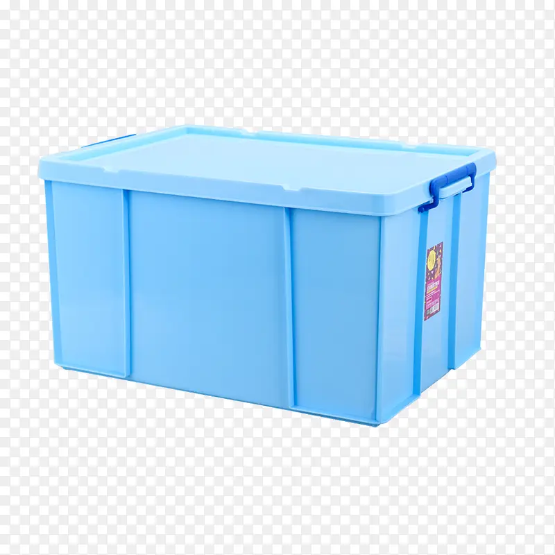 蓝色储物箱设计素材