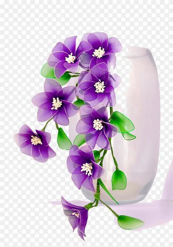 一枝高贵的小紫花