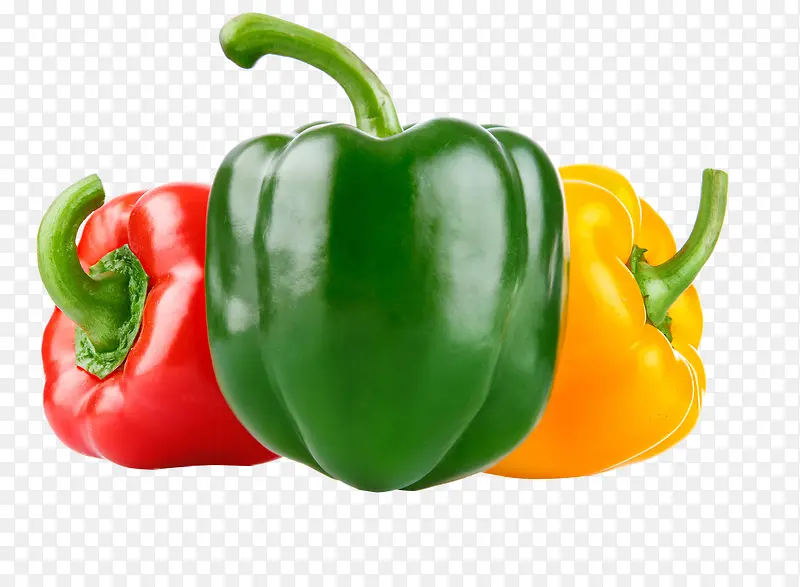 高清彩色青椒蔬菜