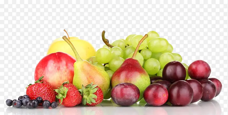新鲜葡萄水果组合