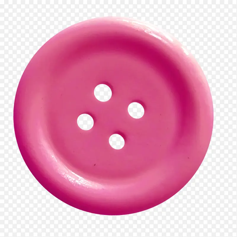粉色纽扣