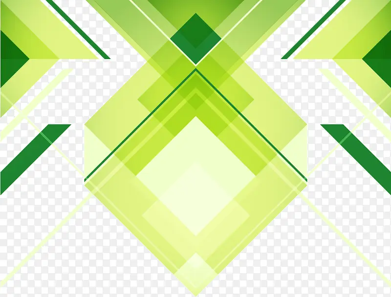 绿色几何底纹