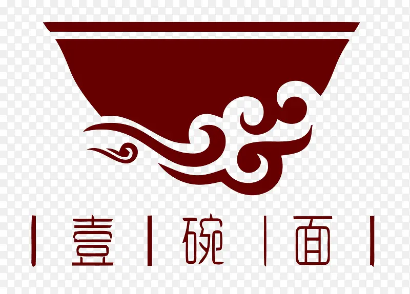 一碗面面馆图标LOGO标志