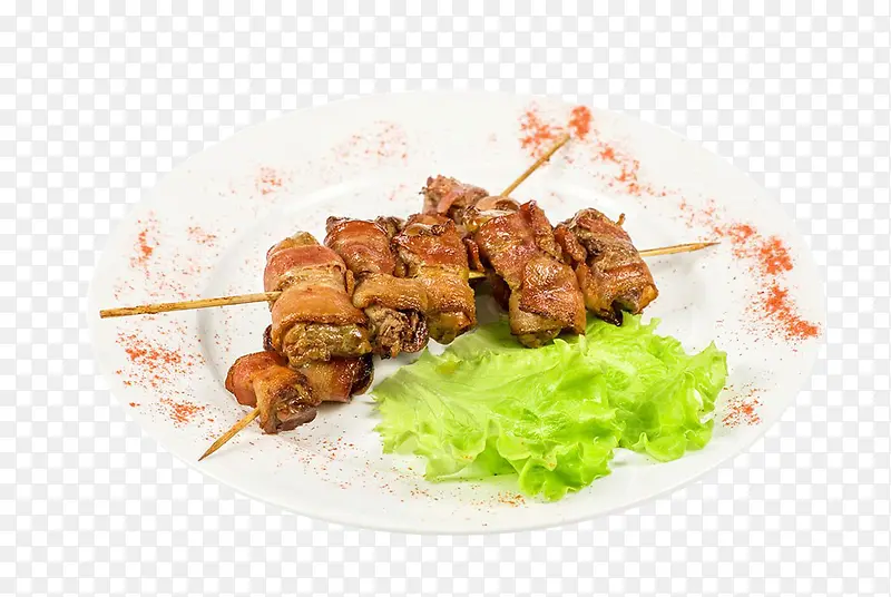 猪肉串美食