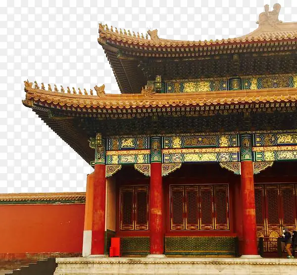 古代古典故宫角楼建筑元素PNG图片素材下载_图片编号ylvonrlj-免抠素材网