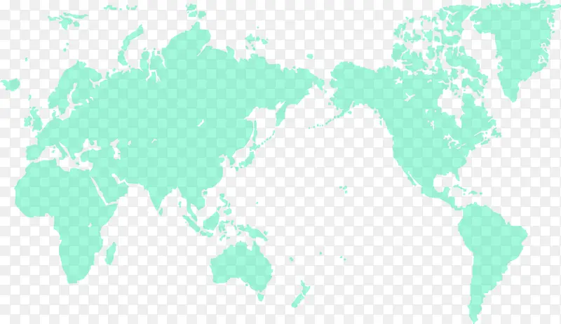 浅绿色地球地图医疗