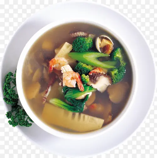 蔬菜海鲜汤