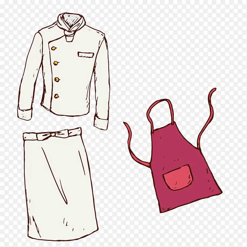 矢量厨师服