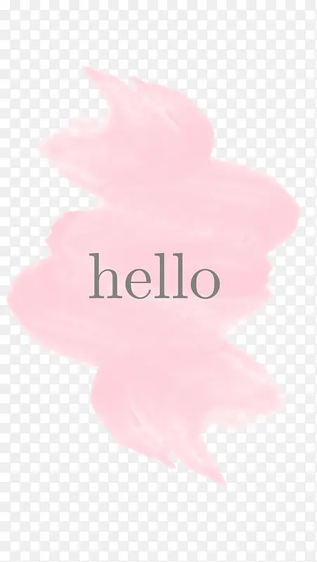 HELLO英文艺术字