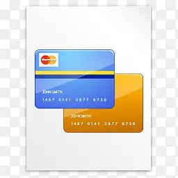 信用卡文件水晶项目