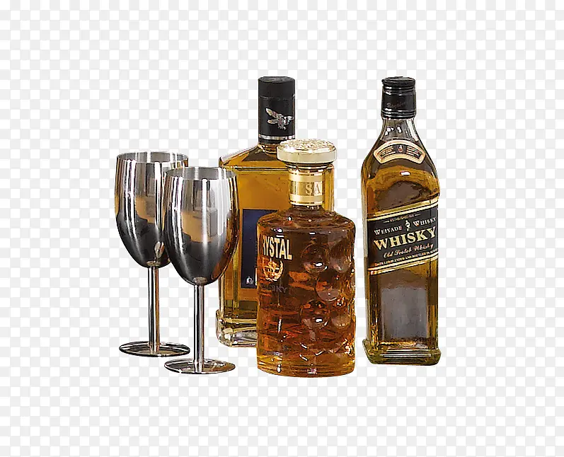 美酒与酒杯