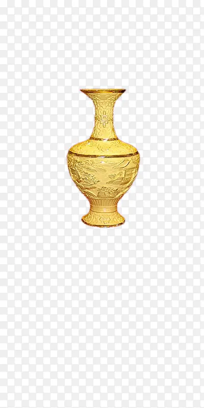 金色古典花瓶