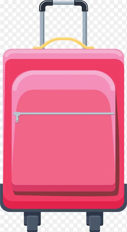 粉红色旅游拉杆箱