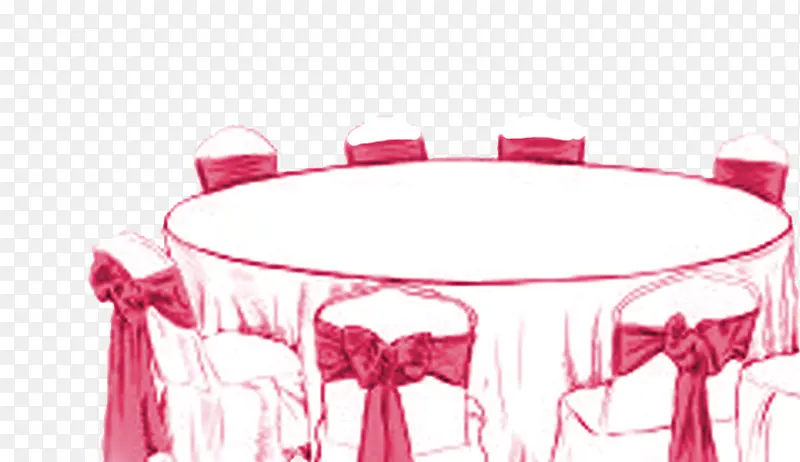 高端餐桌椅婚礼现场效果图片
