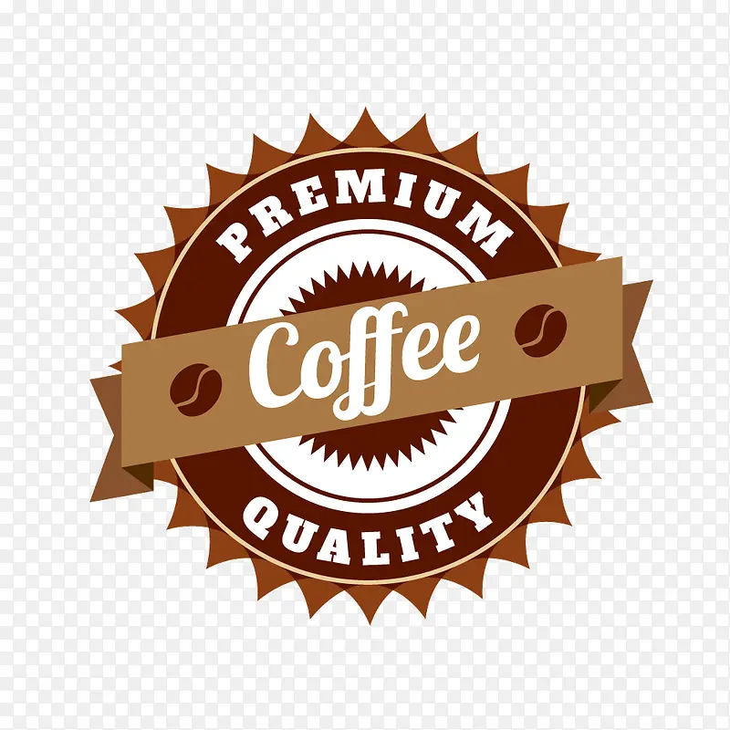 咖啡标签图标coffee