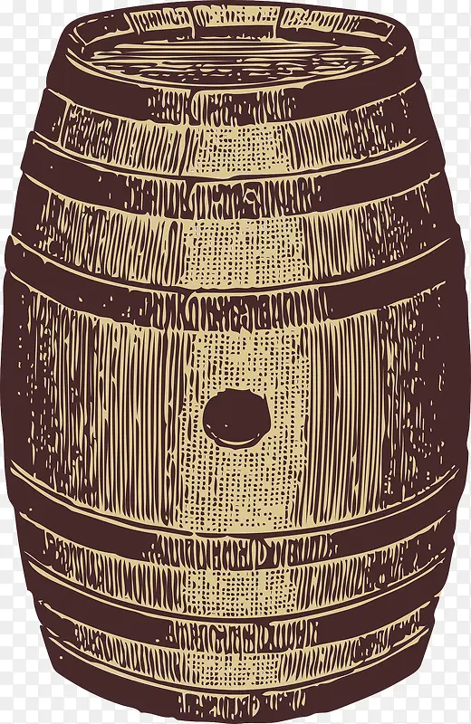 木制的酒桶