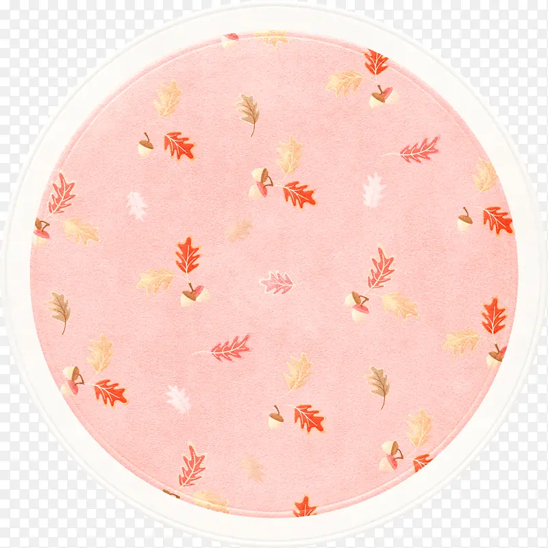 粉色圆盘