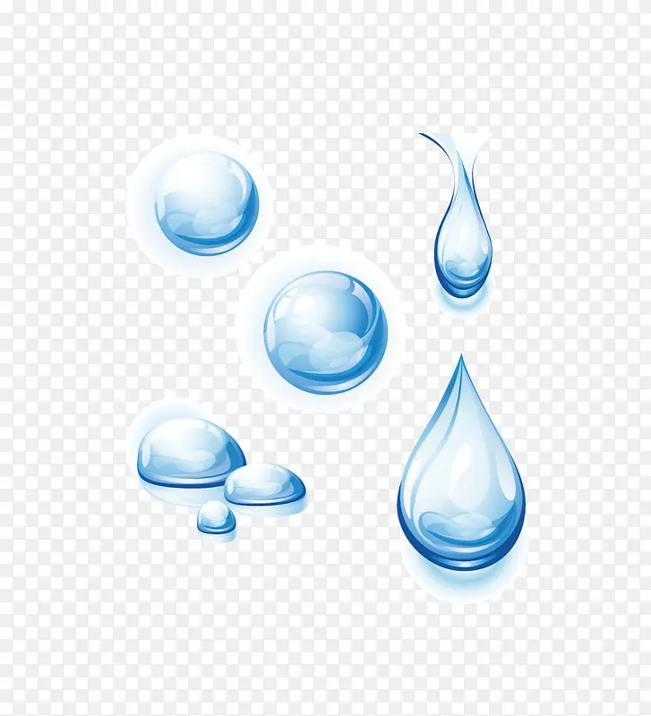 矢量水滴