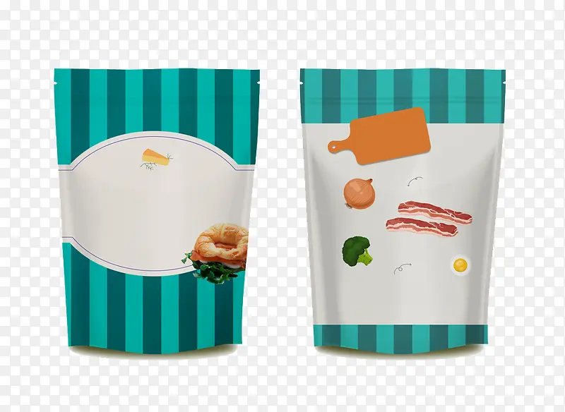 食物设计感包装袋
