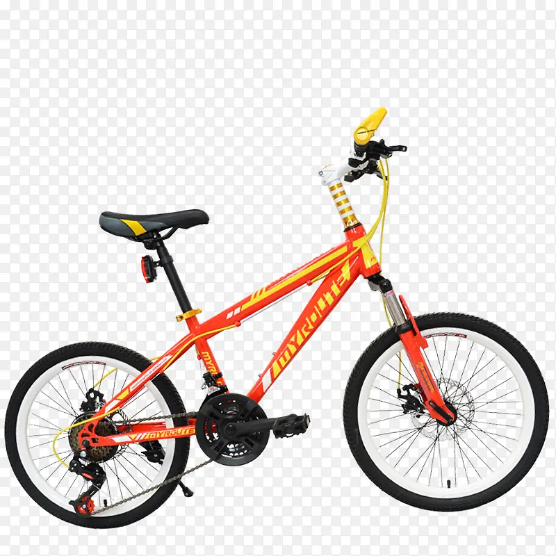 橙色单车