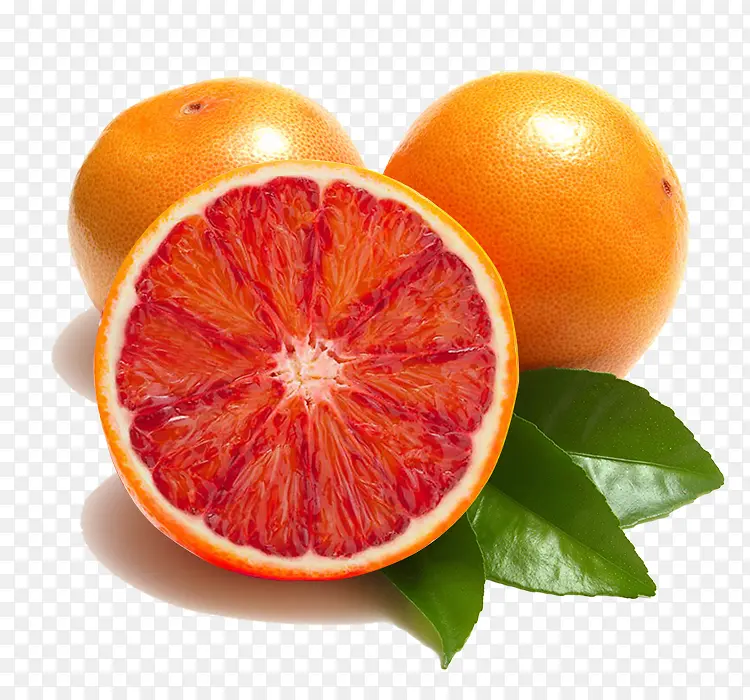 生鲜水果血橙子png