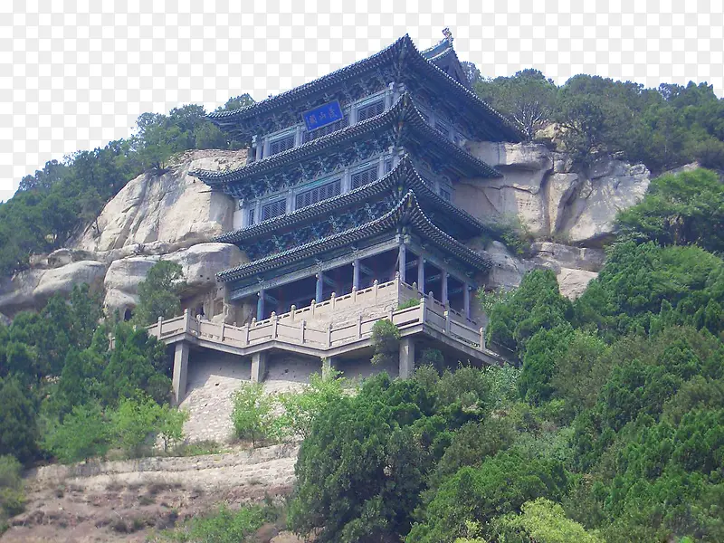 天龙山石窟风光