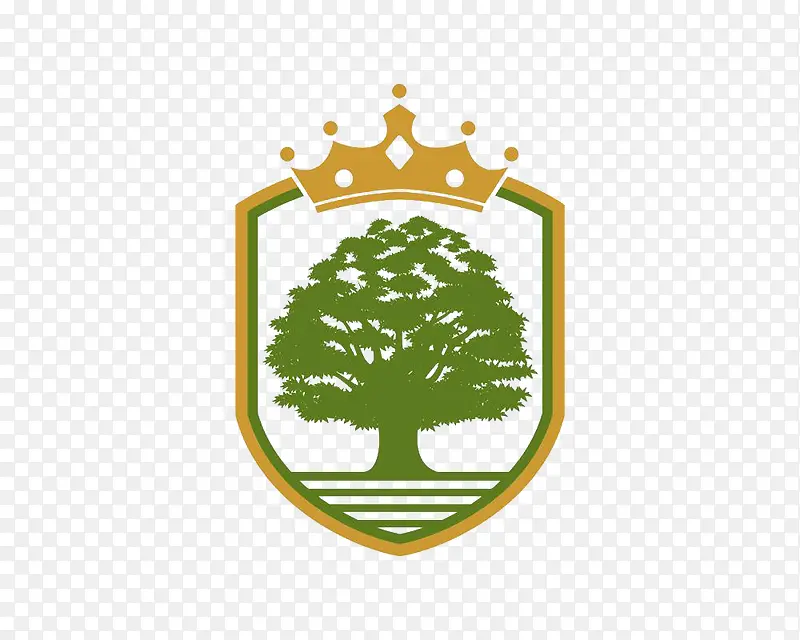 皇冠树木logo