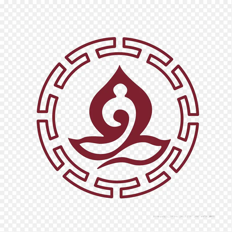 简约佛标志PNG图片素材下载_图片编号yrmnbeza-免抠素材网
