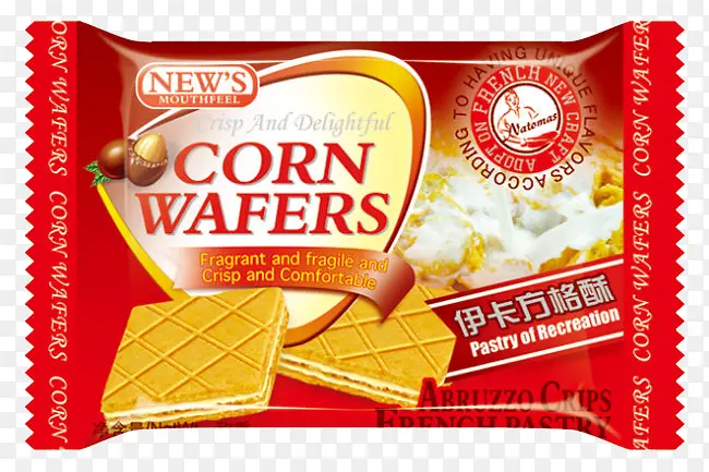 corn wafers威化饼干