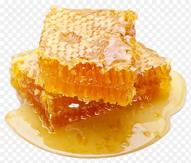块状蜂蜜图片素材