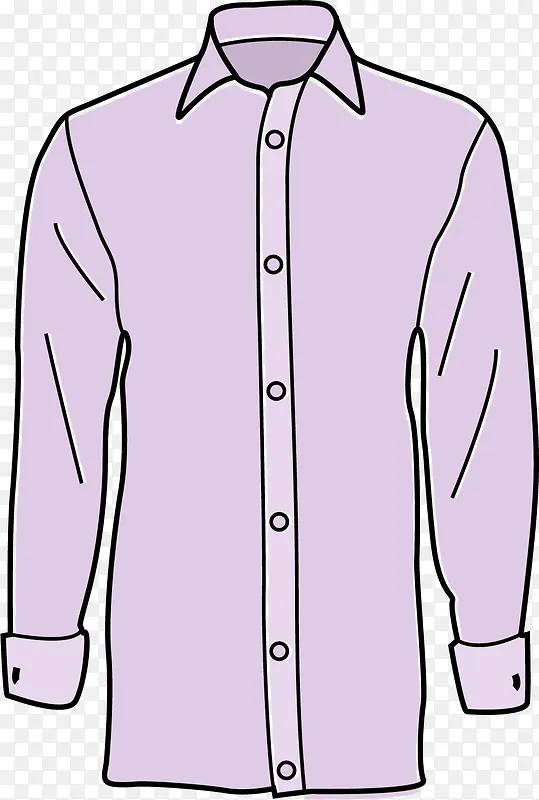 紫色衬衫