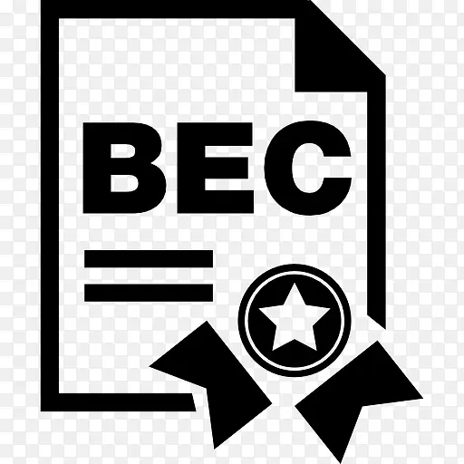 BEC证书图标