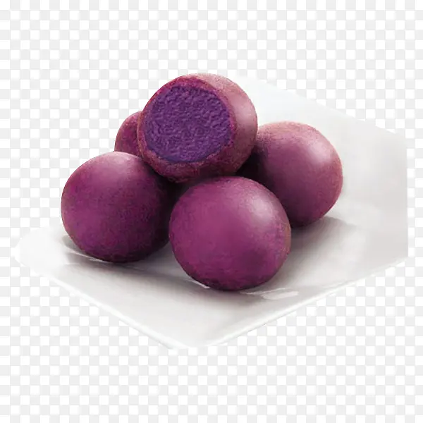 紫薯球   紫薯球