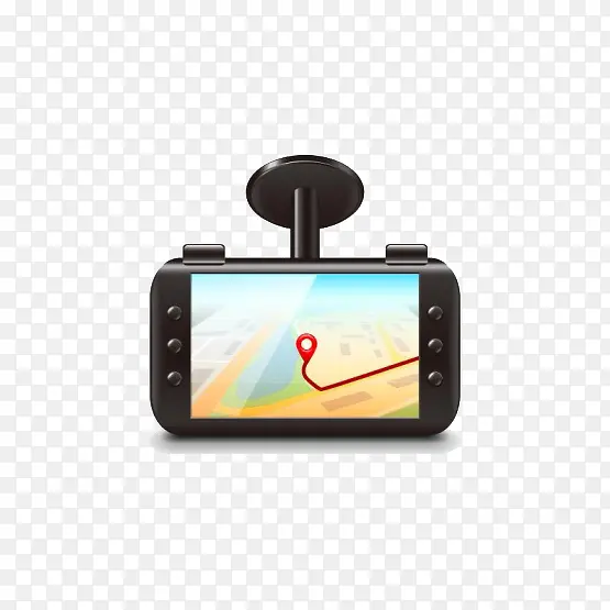 GPS定位追踪仪免抠素材