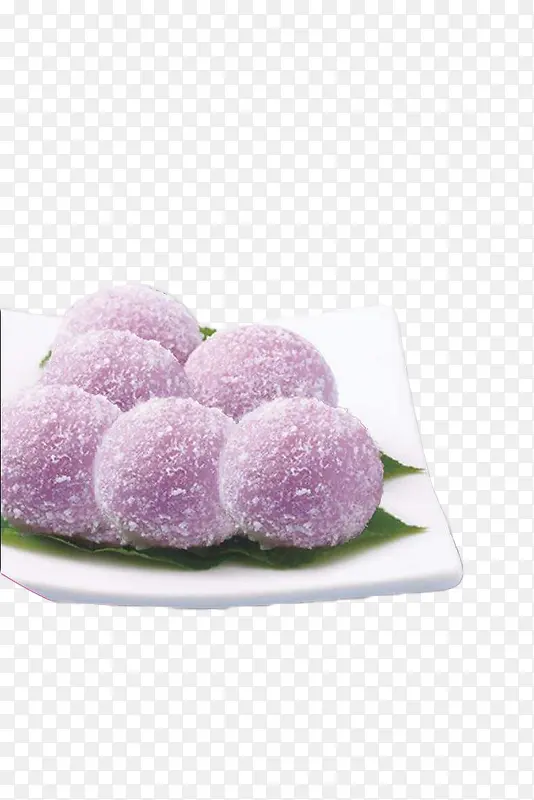 蓝莓紫薯球